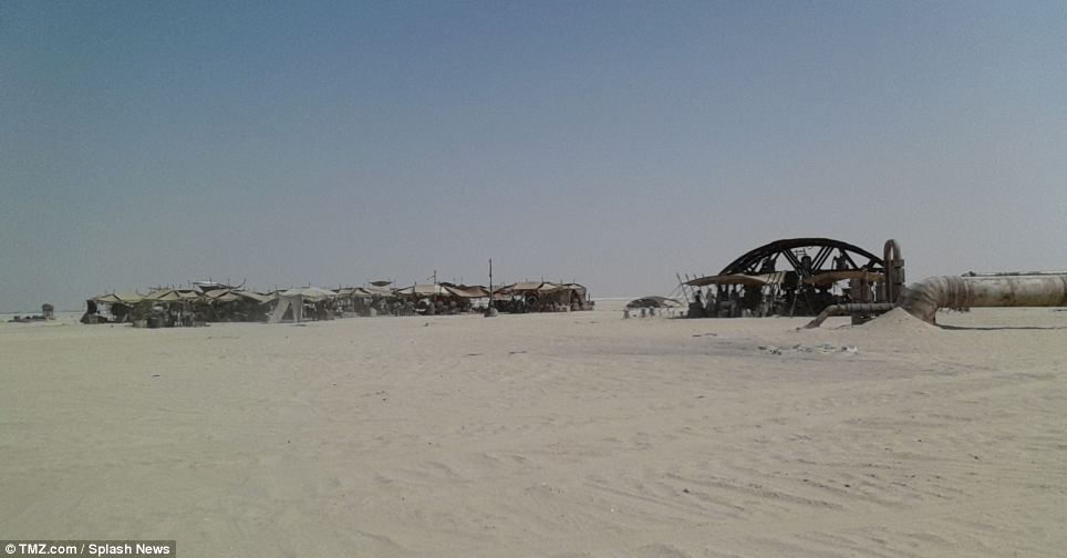пустыня Абу-Даби в Звездных войнах