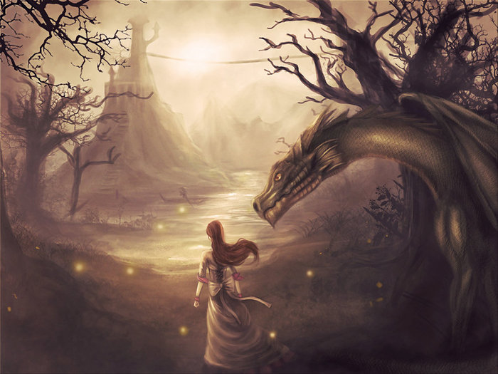 принцесса и дракон