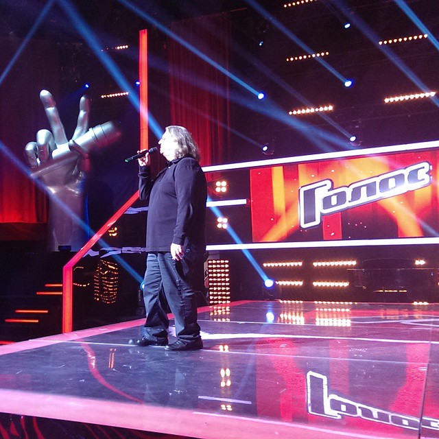 Александр Градский в третьем сезоне шоу Голос на Первом канале