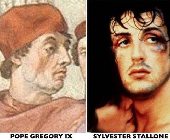 Сильвестр Сталлоне и Папа Григорий